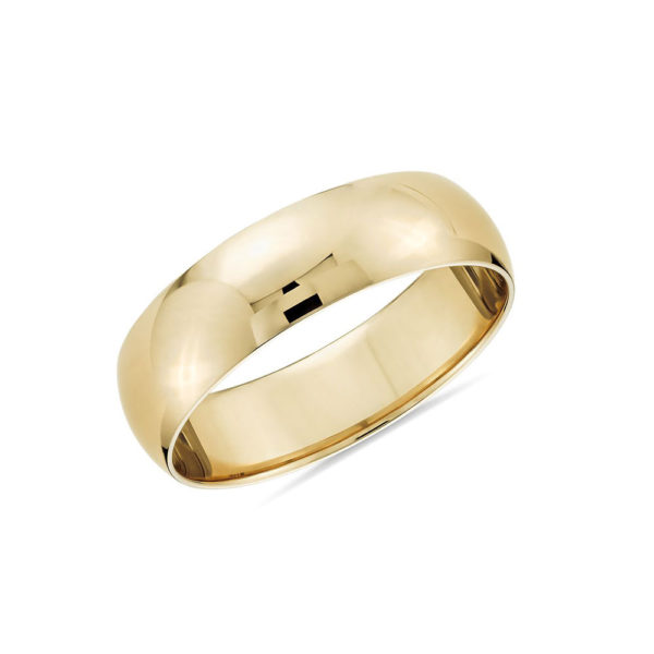 Aliança Confort Fit 6mm Ouro Amarelo 18k - Image 3