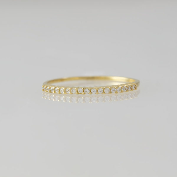 Anel Aparador Delicate Ouro Amarelo 18k