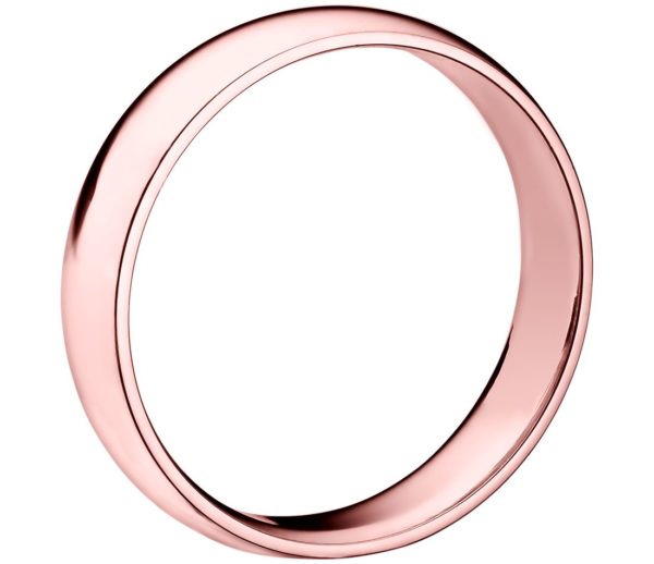 Aliança Confort Fit 5mm Ouro Rosé 10k - Image 2